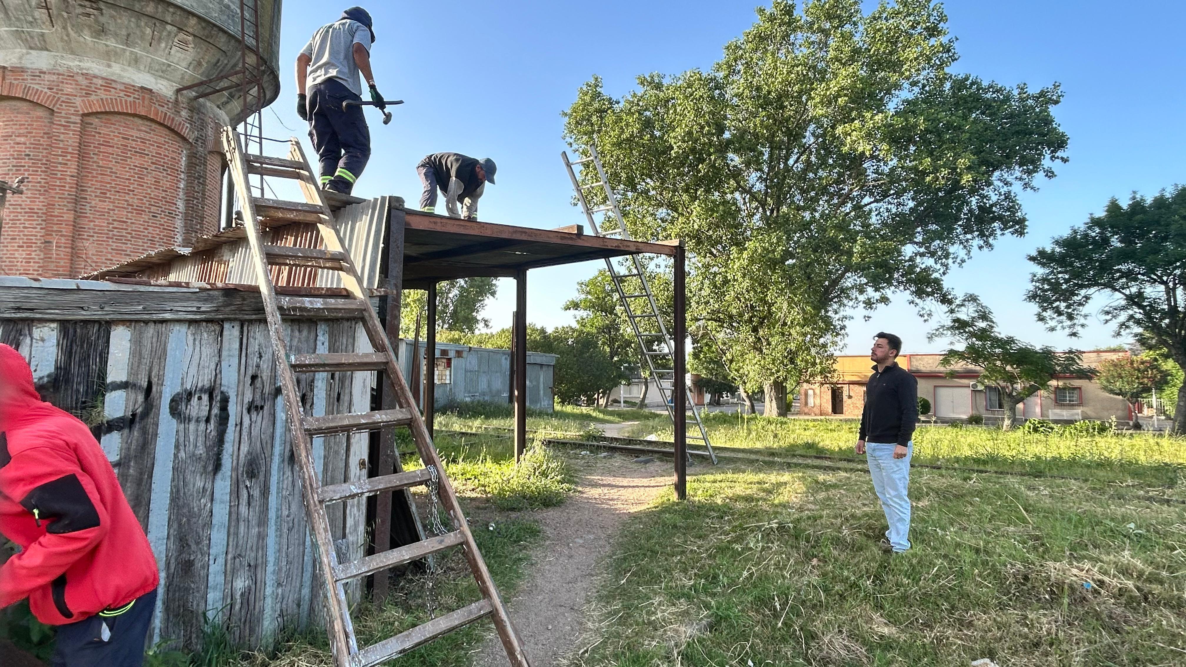 Municipio de Sarandí Grande desmanteló construcciones precarias junto a antiguas vías férreas ante pedidos de vecinos